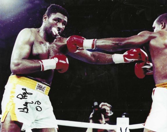 Autographed GREG PAGE 8x10 Boxing Photo