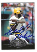 Autographed DAVE PARKER Pittsburgh Pirates 2005 Upper Deck Past Time Pennants Card