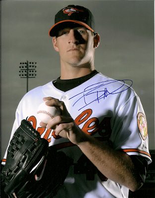 AUTOGRAPHED  photo TROY PATTON Baltimore Orioles