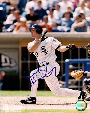 AUTOGRAPHED  photo HERBERT PERRY Chicago White Sox