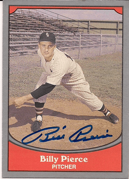 Signed BILLY PIERCE Pacific Legends Card