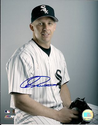 AUTOGRAPHED CLIFF POLITTE 8X10 Chicago White Sox Photo