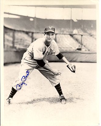 AUTOGRAPHED  RAY POAT New York Giants Photo