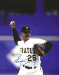 AUTOGRAPHED DENNIS LAMP 8X10 Pittsburgh Pirates Photo