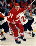 Autographed KEITH PRIMEAU Detroit Red Wings Photo