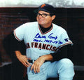 AUTOGRAPHED  CLYDE KING  San Francisco Giants Photo