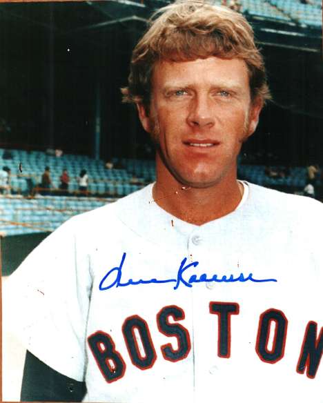 AUTOGRAPHED LEW KRAUSSE  Boston Red Sox photo