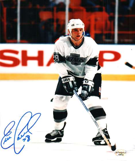 Autographed ERIC LACROIX 8x10 Los Angeles Kings Photo