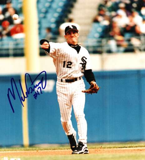AUTOGRAPHED  photo MIKE CARUSO Chicago White Sox