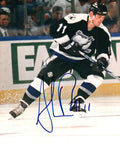 Autographed SHAWN BURR Tampa Bay Lightning photo