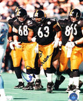 Autographed DERMONTTI DAWSON  photo Pittsburgh Steelers