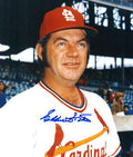 AUTOGRAPHED EDDIE FISHER St. Louis Cardinals photo