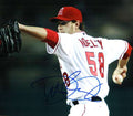 AUTOGRAPHED 8X10  photo DUSTIN MOSELEY Angels