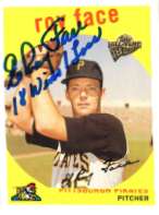 ROY FACE Autographed 2004 Topps Fan Favorites Card