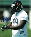 Autographed Photo -ERVIN BALDWIN Chicago Bears