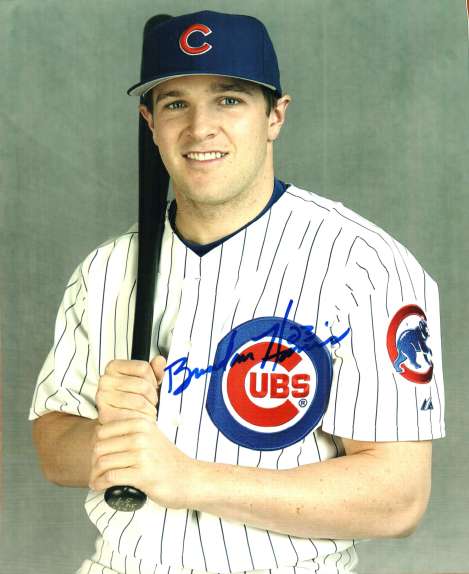 AUTOGRAPHED BRENDAN HARRIS Chicago Cubs Photo