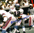 Autographed  CHARLEY JOHNSON  Houston Oilers photo