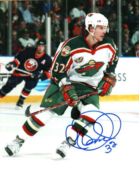 Autographed MARC CHOUINARD Minnesota Wild Photo