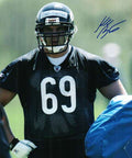 Autographed 8X10 Photo - KIRK BARTON Chicago Bears