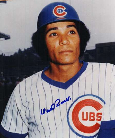 AUTOGRAPHED DAVID ROSELLO Chicago Cubs Photo