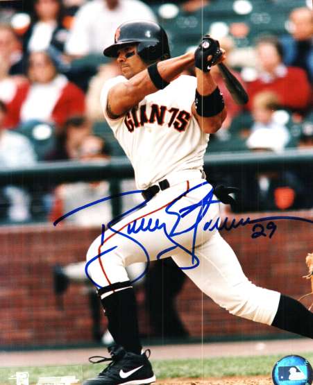 AUTOGRAPHED  BOBBY ESTALLELA  San Francisco Giants Photo