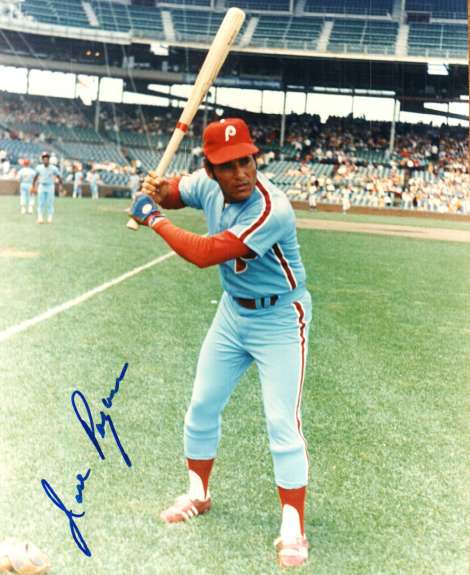 AUTOGRAPHED JOSE PAGAN photo  Philadelphia Phillies