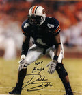 Autographed DAVID IRONS 8x10 Auburn Tigers Photo