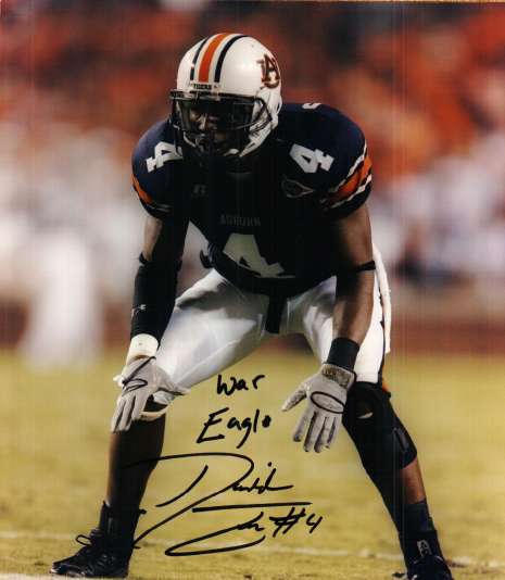 Autographed DAVID IRONS 8x10 Auburn Tigers Photo