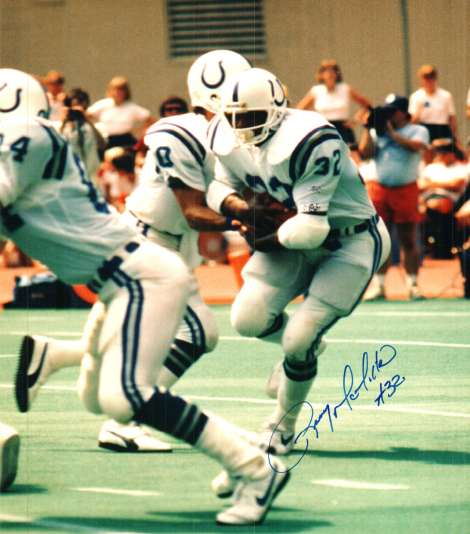 Autographed RANDY MCMILLAN 8X10 Baltimore Colts photo