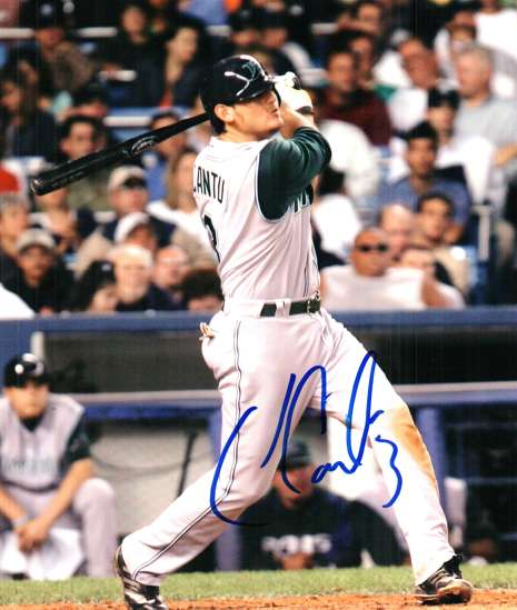 Autographed JORGE CANTU Tampa Bay Rays Photo.