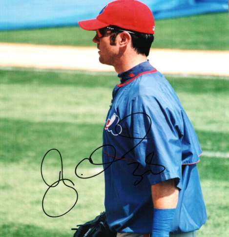 AUTOGRAPHED RYAN CHURCH 8x10 Montreal Expos Photo
