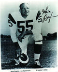 AUTOGRAPHED MAXIE BAUGHAN photo  Los Angeles Rams