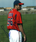Autographed LUIS AYALA Washington Nationals Photo