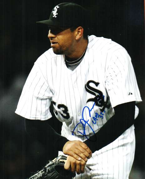 AUTOGRAPHED  photo DJ CARRASCO Chicago White Sox