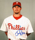 AUTOGRAPHED JEREMY CUMMINGS photo  Philadelphia Phillies