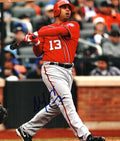 Autographed ALEX CORA 8x10 Washington Nationals Photo