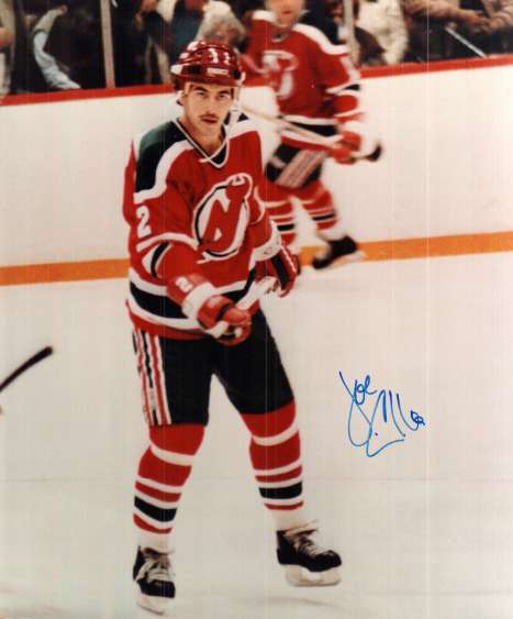 Autographed JOE CIRELLA 8x10 New Jersey Devils Photo