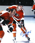 Autographed ANDRE MOOSE DUPONT 8X10 photo - Philadelphia Flyers