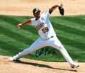 AUTOGRAPHED  photo ANDREW BROWN Oakland A's