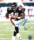 Autographed TJ DUCKETT Atlanta Falcons photo