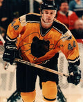 Autographed DAVE ELLETT Boston Bruins  Photo