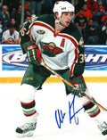 Autographed ALEX HENRY Minnesota Wild Photo