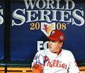 AUTOGRAPHED RICH DUBEE 8x10 Philadelphia Phillies photo
