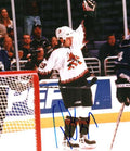 Autographed TRAVIS GREEN Phoenix Coyotes Photo