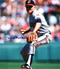 Autographed PHIL NIEKRO 8X10 Cleveland Indians photo