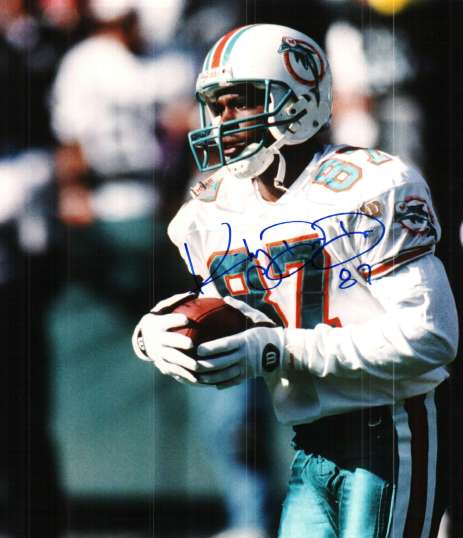 Autographed KIRBY DAR DAR  Miami Dolphins  photo