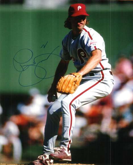 AUTOGRAPHED ROGER MCDOWELL 8X10 Philadelphia Phillies Photo