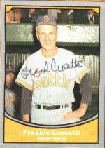Signed FRANKIE CROSETTI Pacific Legends Card