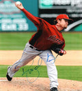 AUTOGRAPHED BRANDON LYON photo  Houston Astros