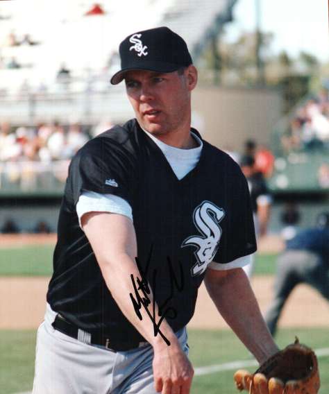 AUTOGRAPHED  photo MATT KARCHNER Chicago White Sox
